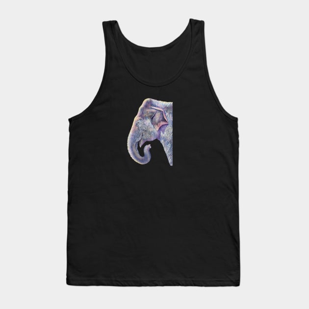 Elephant Tank Top by Tim Jeffs Art